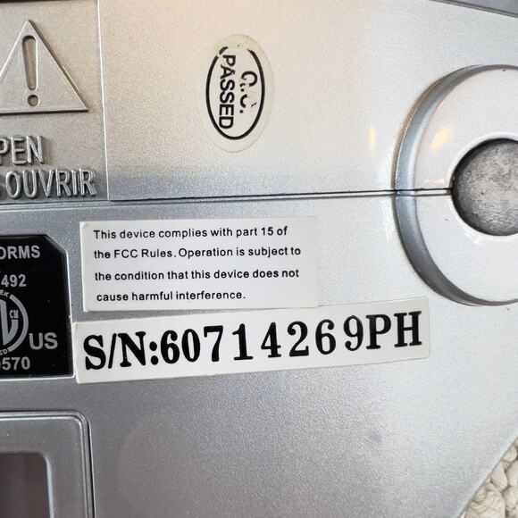 Emerson Research Smart Set System Dual Alarm Clock AM/FM Radio CKS5055B Vintage - Picture 8 of 13